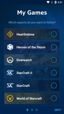 Blizzard Esports android App screenshot 0