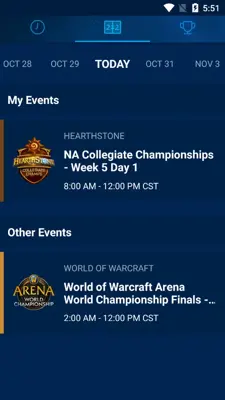 Blizzard Esports android App screenshot 3